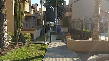 Green belts and path in the community