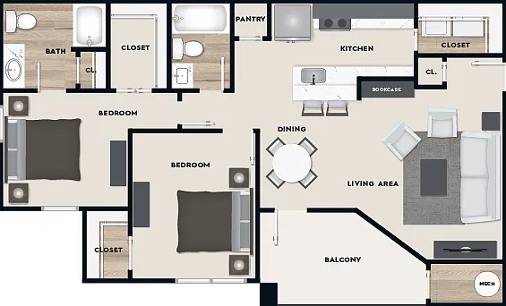 B1 Floorplan Layout B1 Floorplan Layout