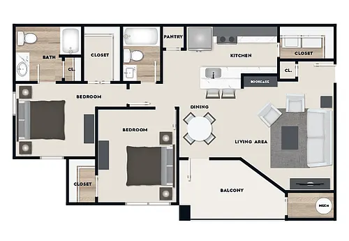 Floor plan B1
