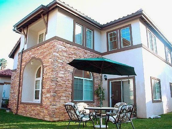 back corner of property