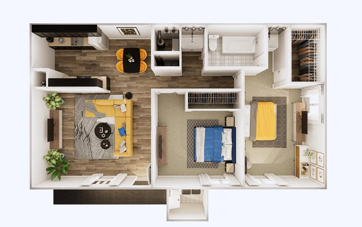 Floor plan D