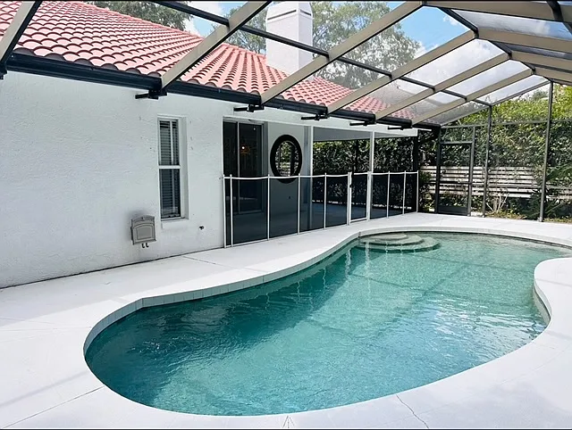 Pool and Patio View #2