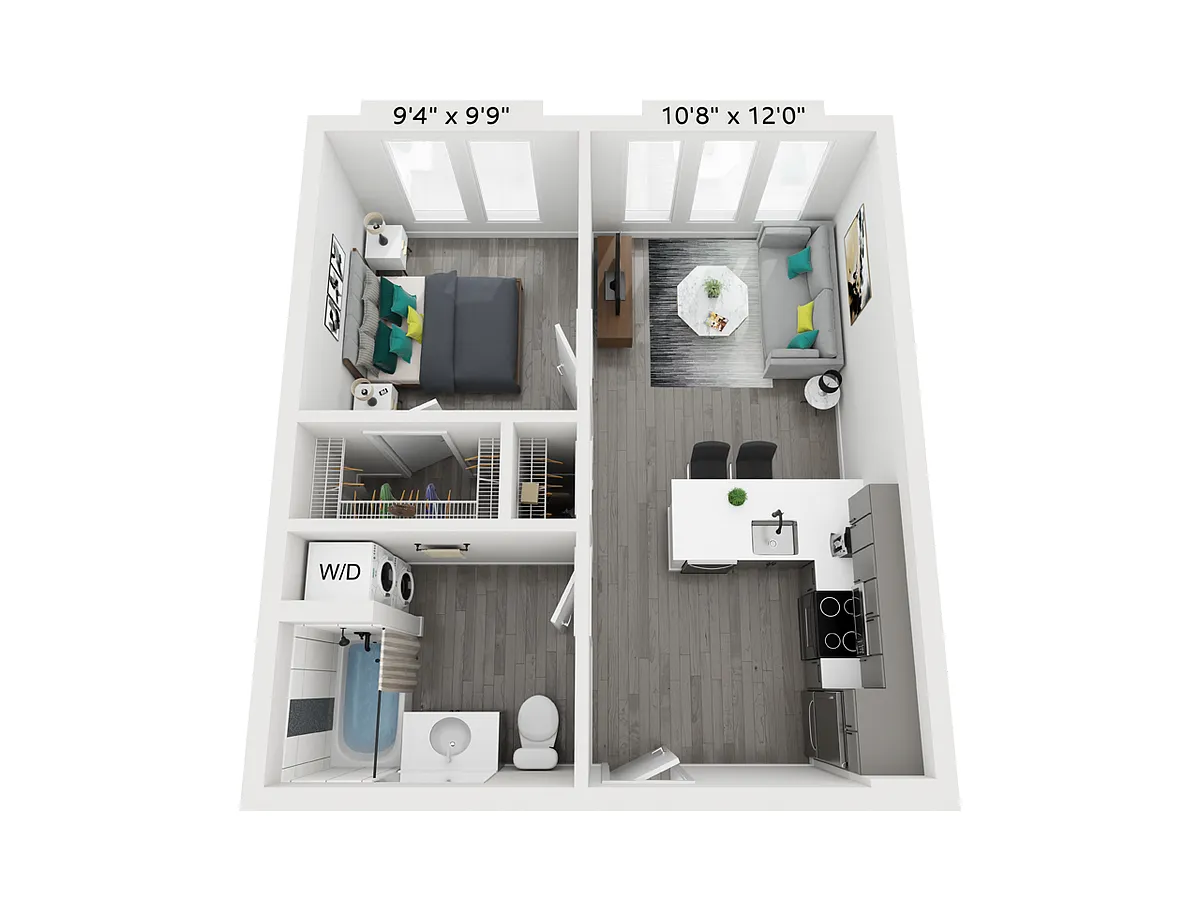Floor plan J1B-2N
