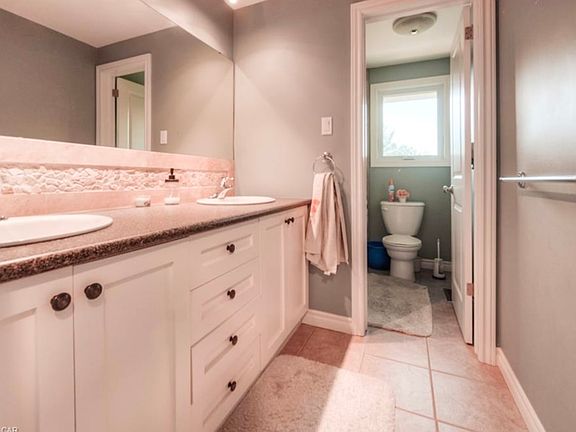 Bathroom with double sink...