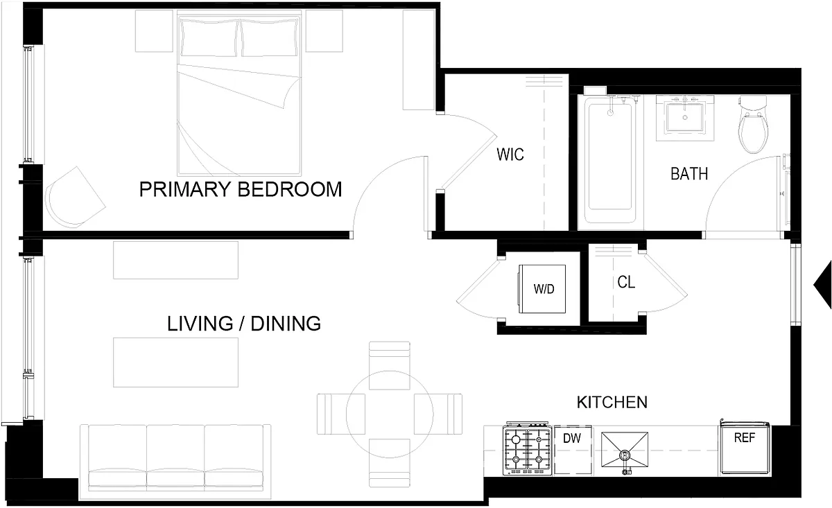 Floor plan 213-413