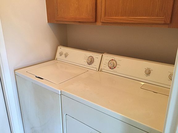Washer and Dryer Provided