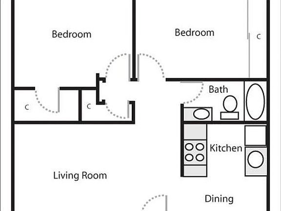 5th image of 6305 San Pablo Dr APT 110