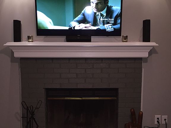 Wood Burning Fireplace