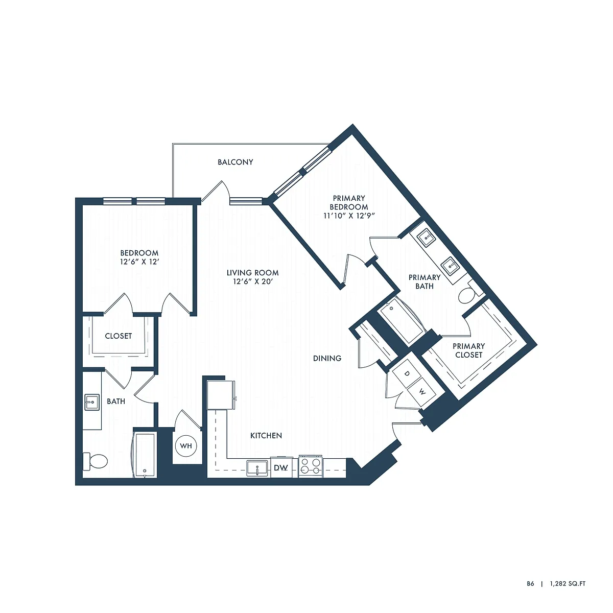 Floor plan B6