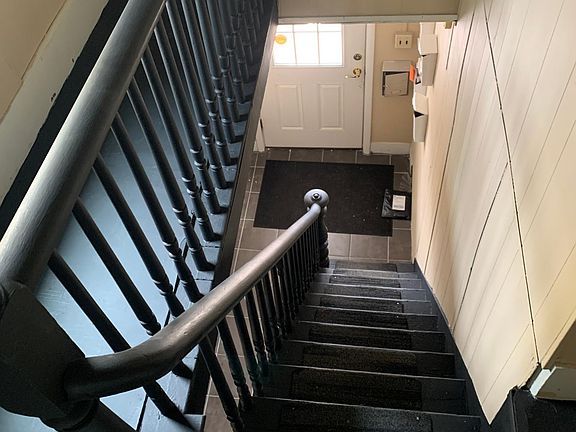 Hallway view from apartment 2