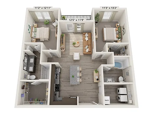 Floor plan B2