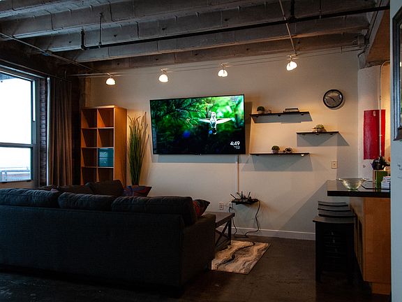 Living Room and Sectional 