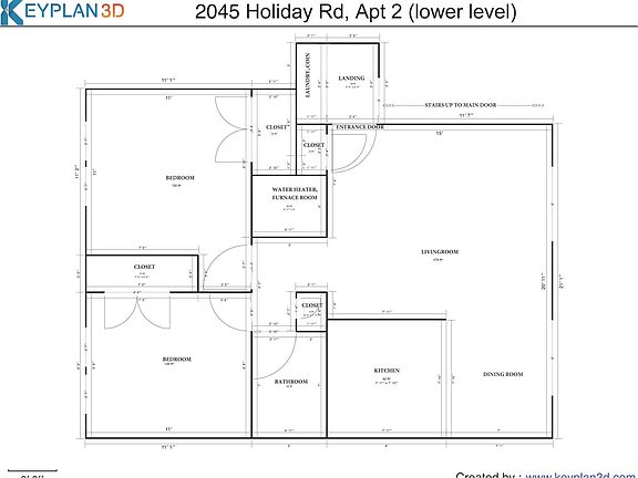 3rd image of 2045 Holiday Rd APT 1