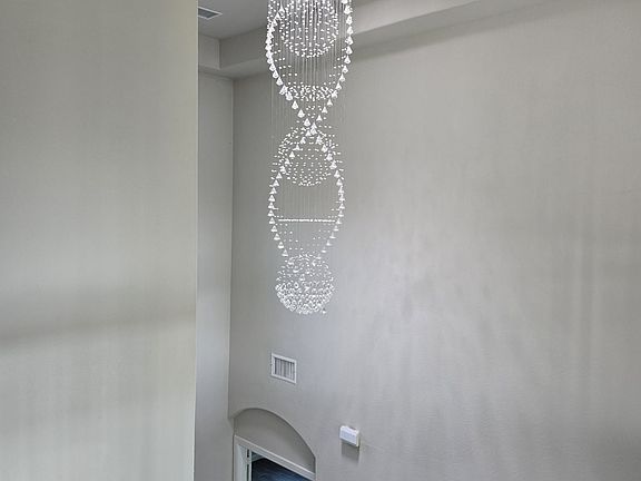 Upgraded chandelier