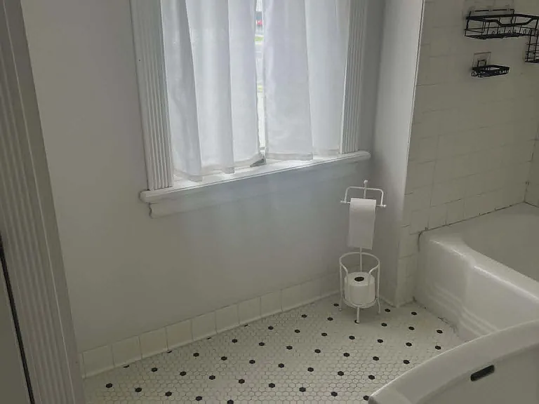 Upstairs Bathroom and Linen Closet