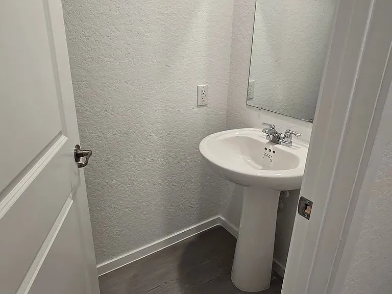 HALF BATHROOM DOWNSTAIRS