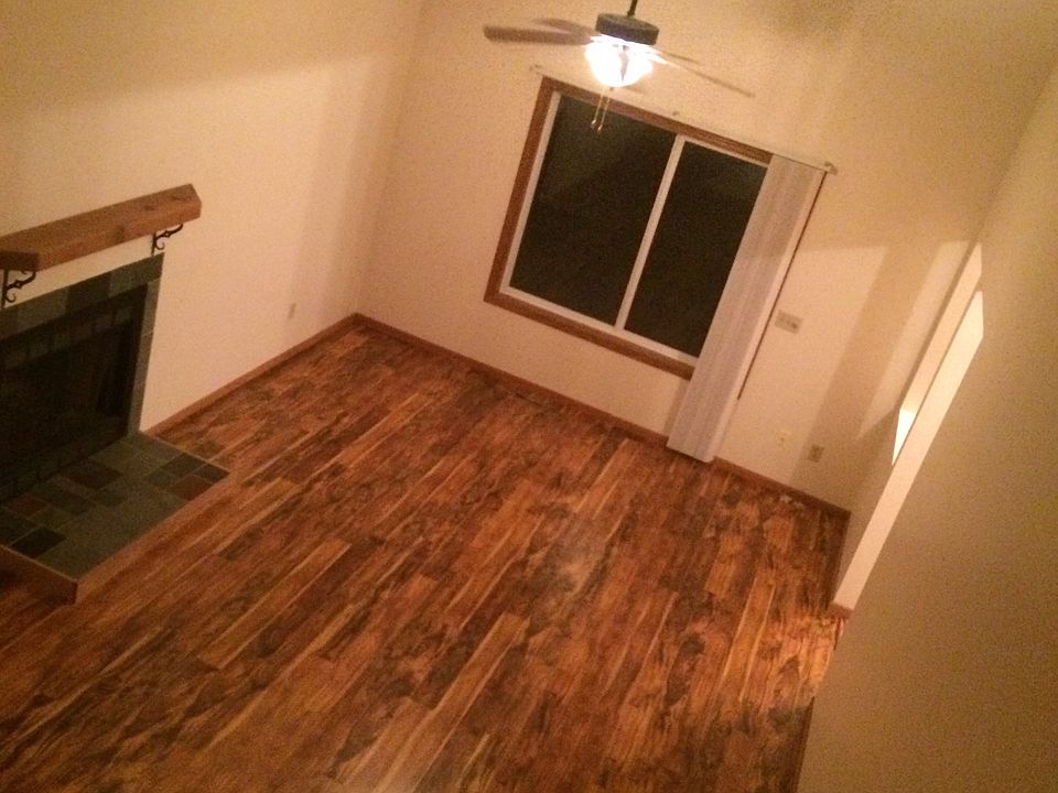 Living room from upper level