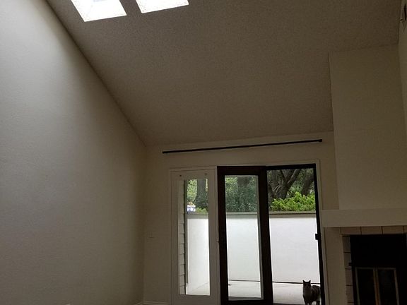 Living room w/private patio access