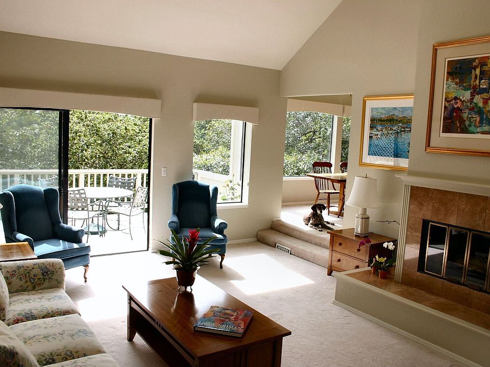 Dramatic living room