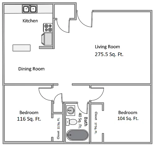 Floor plan 1517 Trailsway