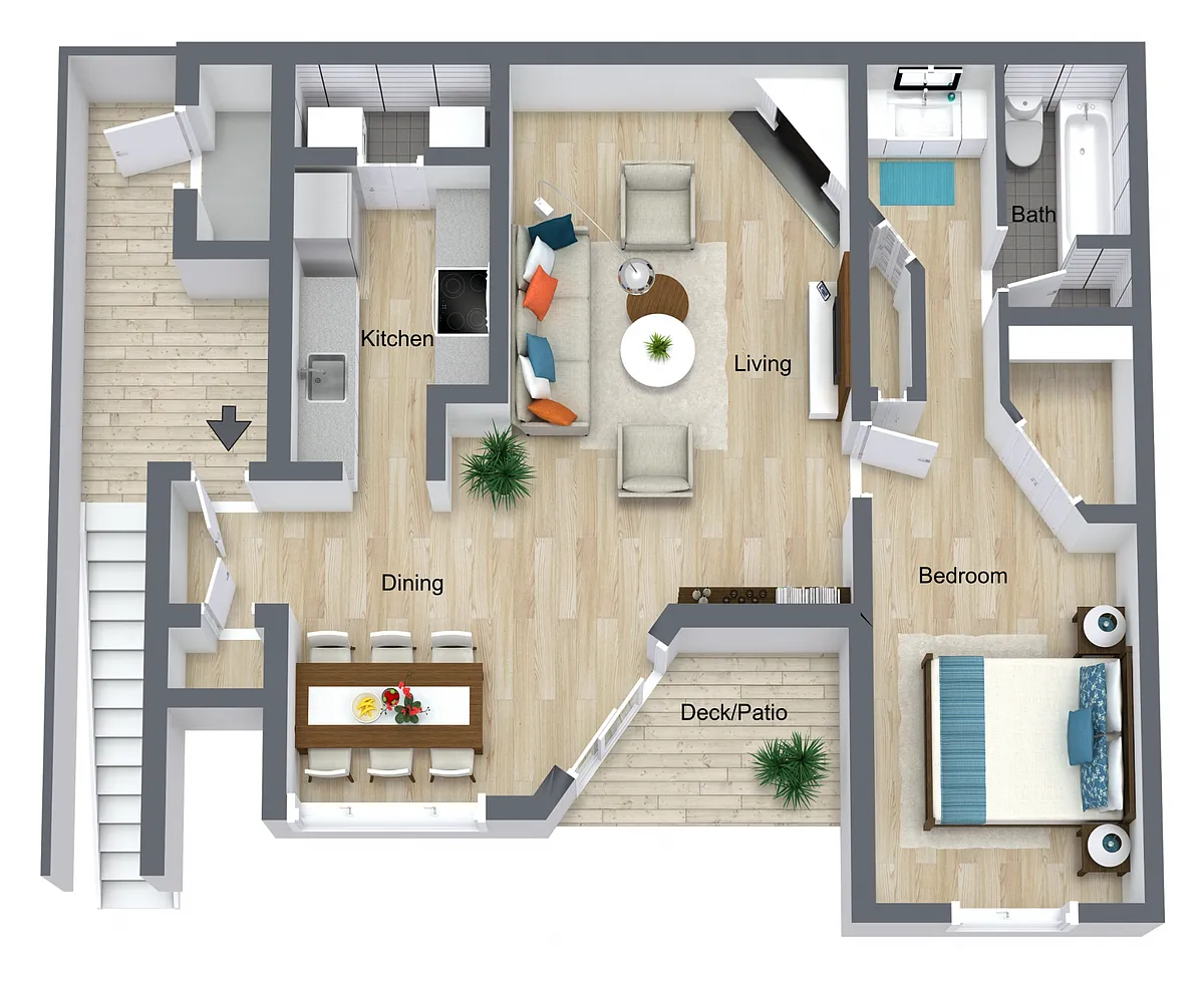 Floor plan B1