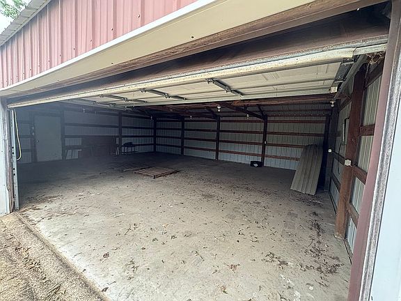Detached two bay garage