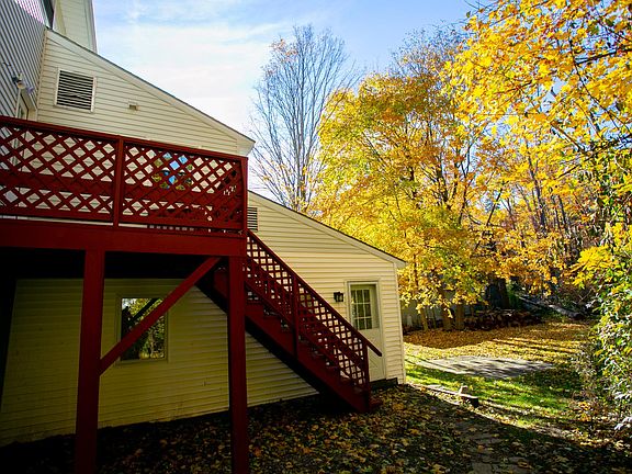 view of 2nd entrance to apt from renters driveway side