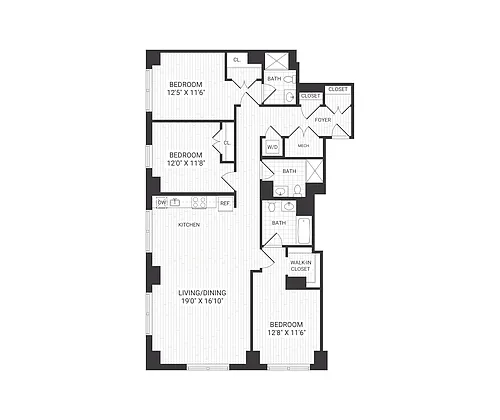 Floor plan C3