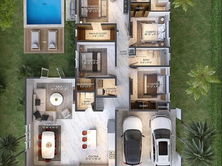 Calle 104 Calle 104 River View 82 At Ciudad Jardin #82 — Photo 14