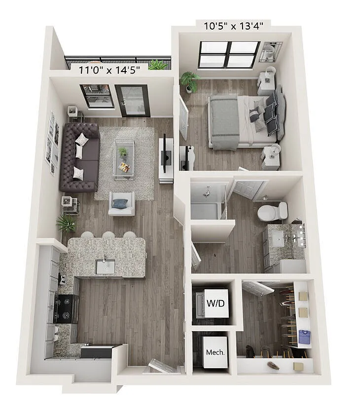 Floor plan A1