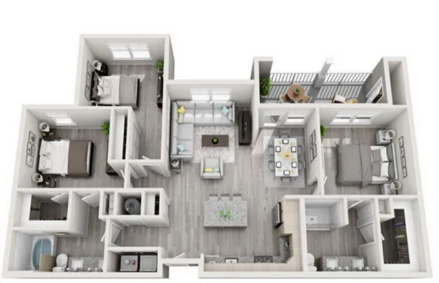Floor plan C1