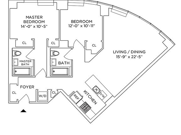 2nd image of 86 Fleet Pl APT 7U