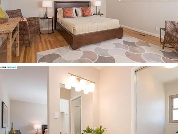 Primary bedroom with private bathroom