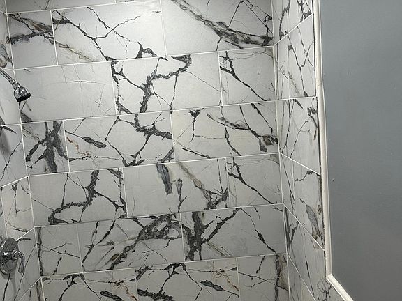 Newly refinished bathroom