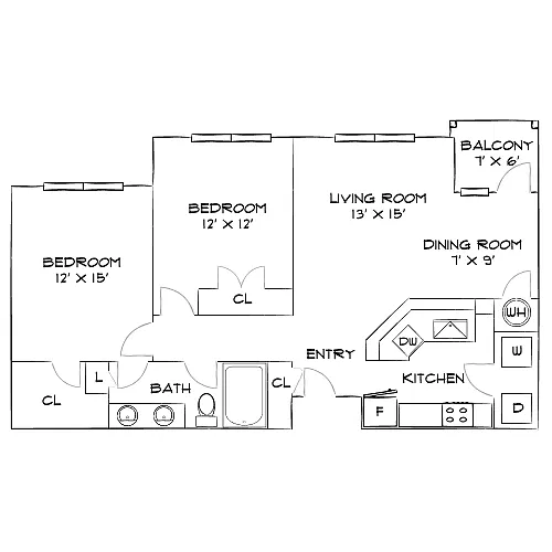 Floor plan Design 2A10