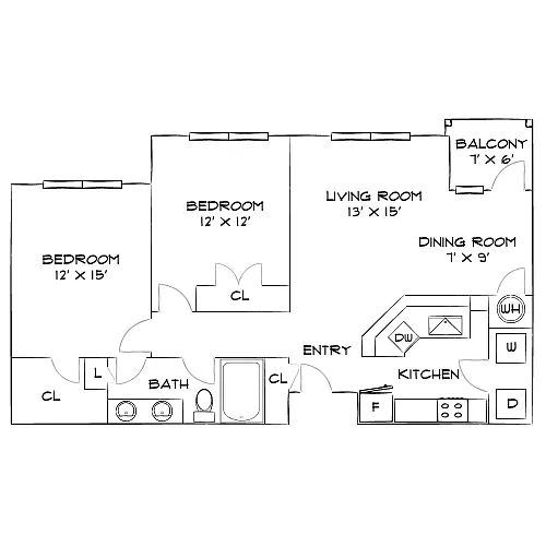 Floor plan Design 2A10