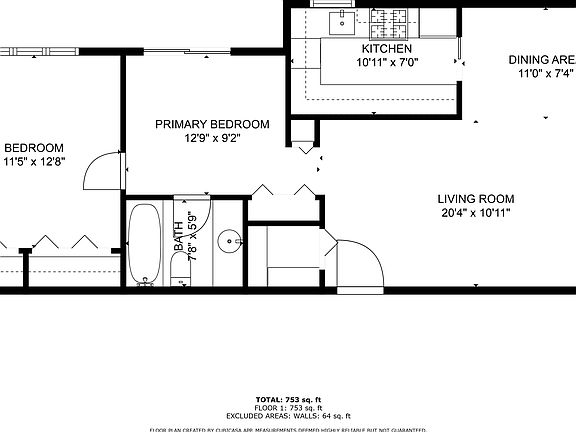 2nd image of 242 W Slade St APT 2E