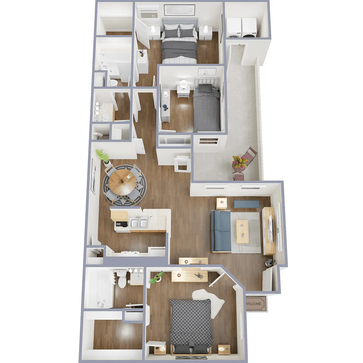Floor plan C1