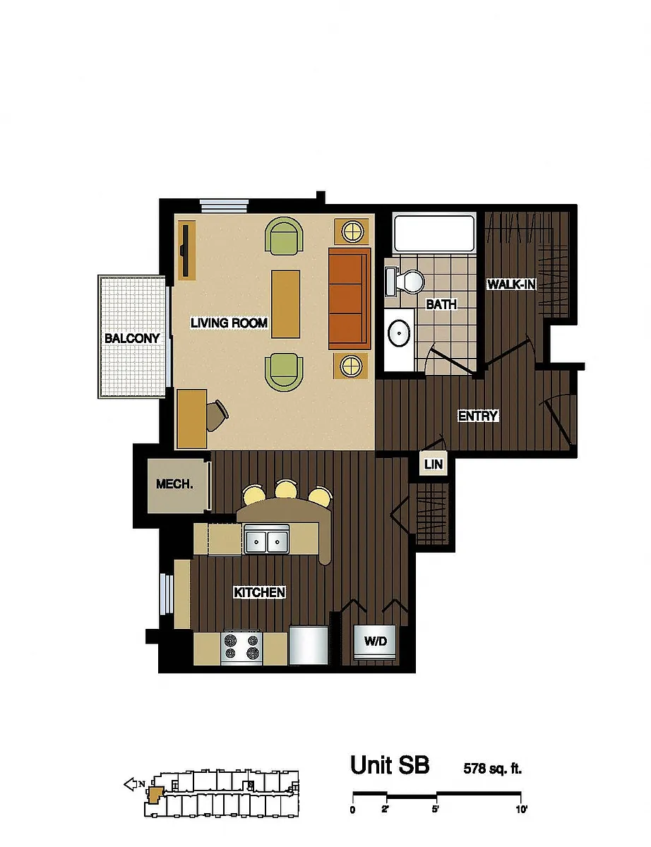 Floor plan SB-Studio