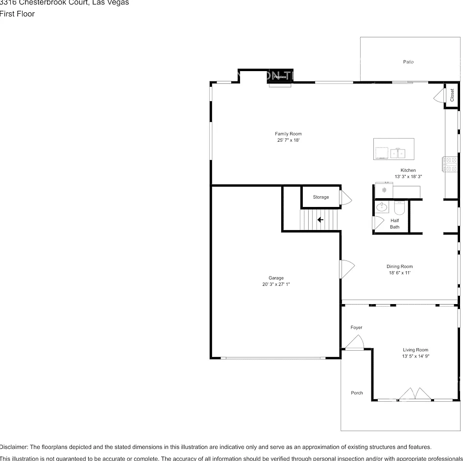 3316 Chesterbrook Ct Las Vegas, NV 89135 — Photo 2