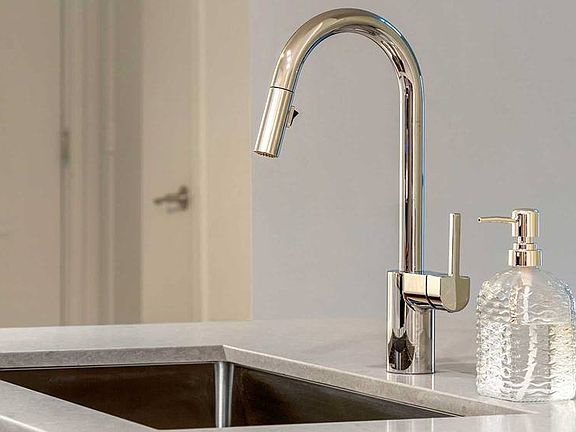 Finish Package II kitchen with upgraded plumbing fixtures
