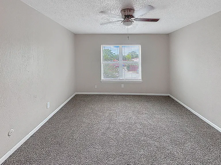 Comfortable bedrooms feature ceiling fans and natural light for everyday relaxation.