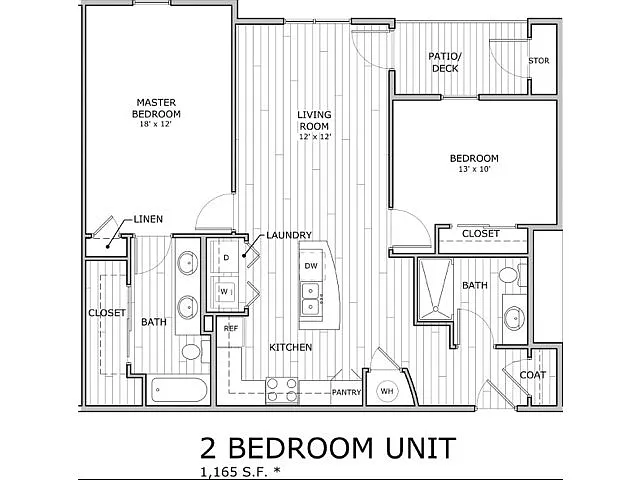 Floor plan Morrison