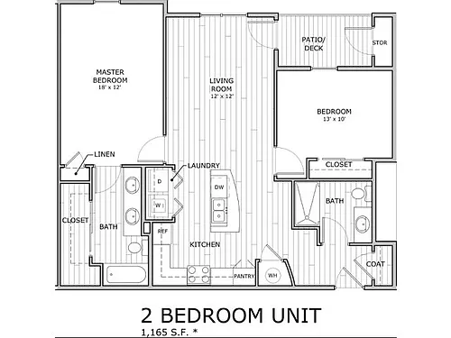 Floor plan Morrison