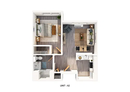 Floor plan Birch (55+)