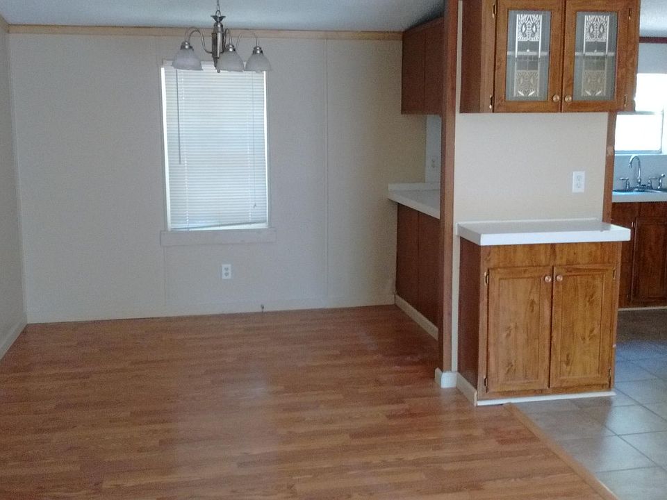 Dining room and edge of kitchen from living room