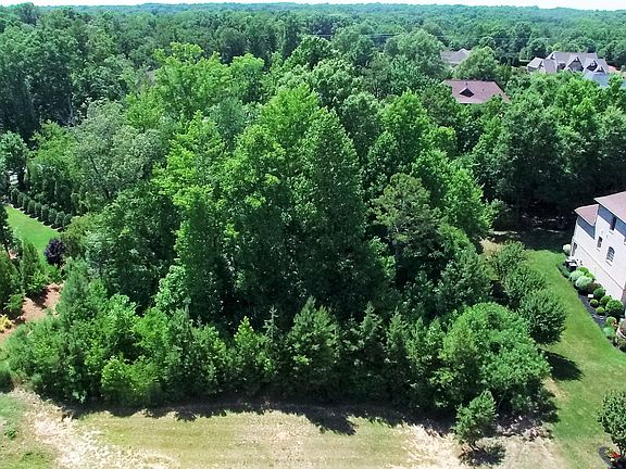 Ariel view of lot