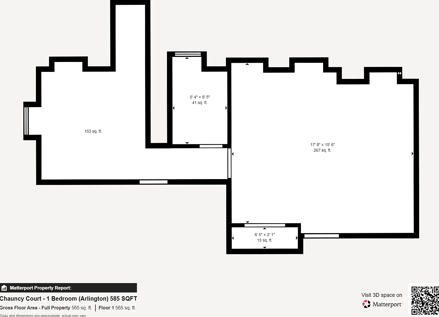 Studio, 640 sqft, $3,195 — Photo 2