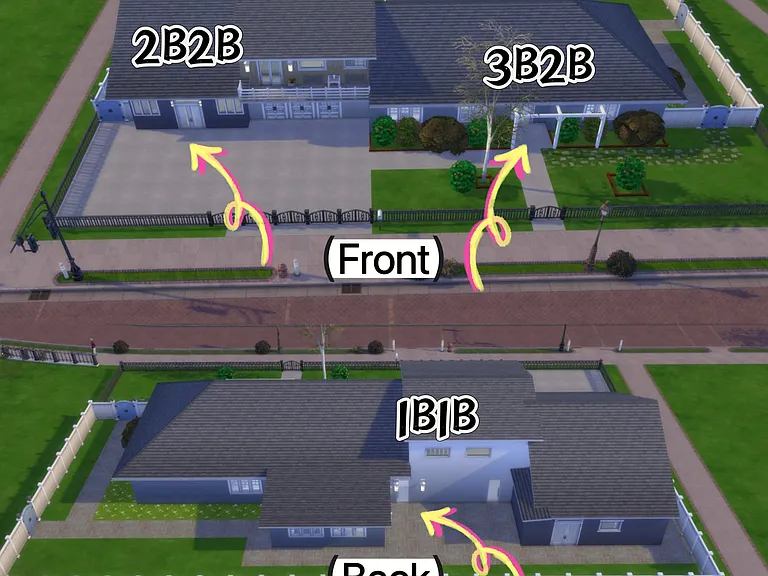 Exterior (Entry for each unit)