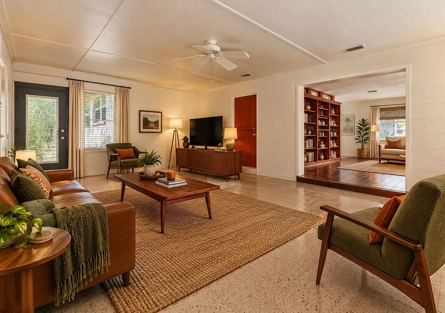 Charming Mid Century Modern Home/Fenced Yard/Lawn Care Included — Photo 2